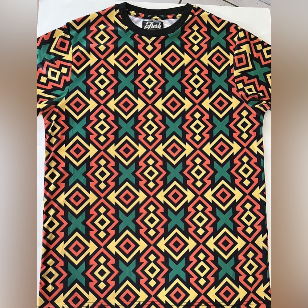 VINTAGE FRESH PRINCE BELAIR Shirt size Men’s Small Rasta Hip hop 90s Duff Co.